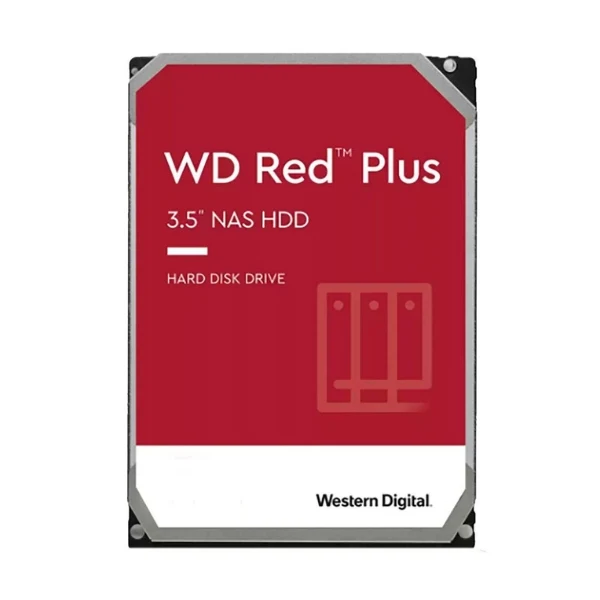 Disco Duro HDD WD Red Plus 4TB 5400 RPM SATA III 6Gb/s 256MB caché Internal NAS CMR 3,5"