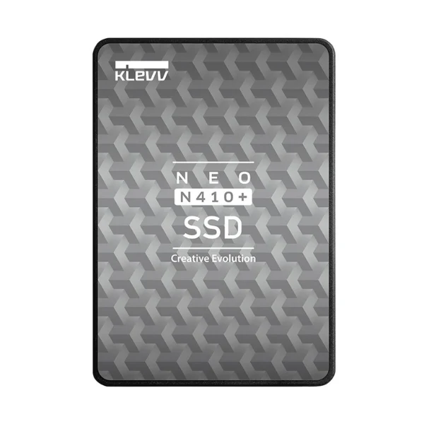 Disco Duro SSD KLEVV NEO N410+ 512GB 3D TLC NAND Flash SATA 3.0 6.0Gb/s 2.5" Internal Black