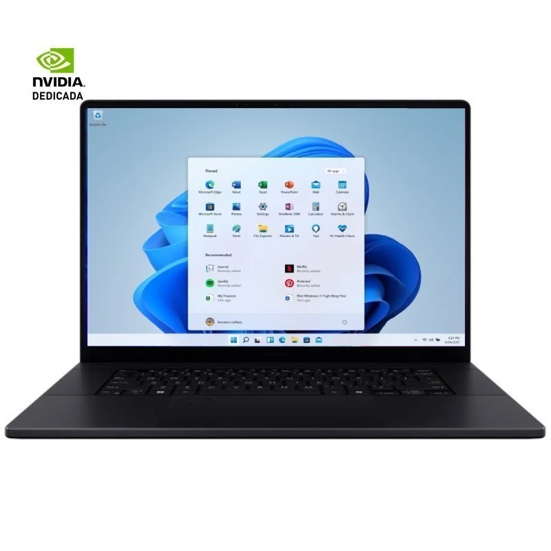Asus ProArt P16 OLED H7606WM-SR130W - 16" - Ryzen AI 9 HX 370 - 32GB - 2TB SSD - GeForce RTX 5060 - W11 - Táctil
