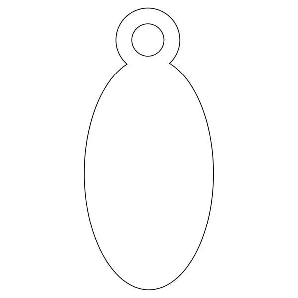 Apli Etiquetas Colgantes Blancas 11 x 24mm 1.000 U.