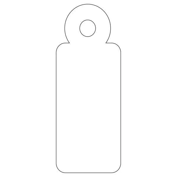 Apli Etiquetas Colgantes Blancas 13 x 34mm 1.000 U.