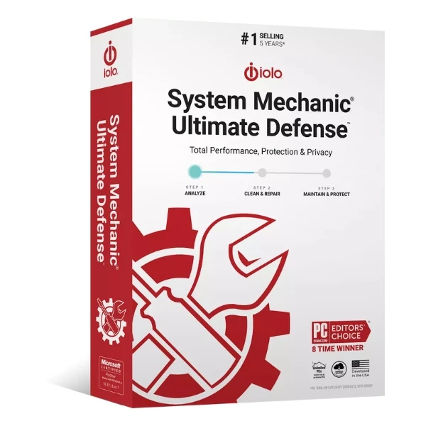 iolo technologies System Mechanic Ultimate Defense - Optimización del sistema