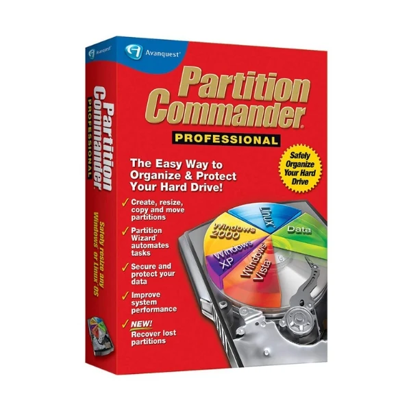 Avanquest Partition Commander Professional 10 (PC) - Gestión de discos