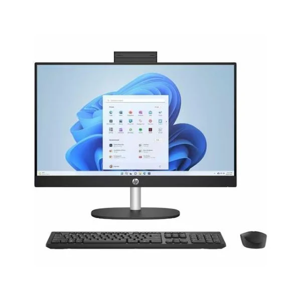All-in-One HP 24-cr0253la - AMD Ryzen 5 7520U - 23.8" Full HD IPS - 8GB LPDDR5 - 512GB SSD - Wi-Fi 6 - Negro Azabache - BM7X4LA#ABM
