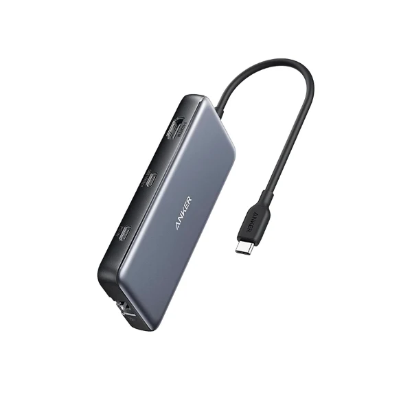 Hub USB-C Anker 8 en 1 10G 4K HD