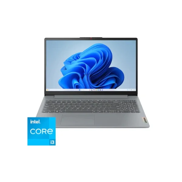 Laptop Lenovo IdeaPad Slim 3i Intel Core i3 N305 (3.8GHz) 8 GB RAM 128 GB UFS 15.6" Intel UHD Graphics Win 11 Home in S Mode - Arctic Grey