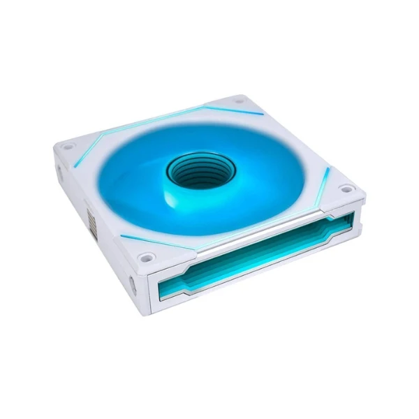 Fan Cooler Lian Li UNI FAN SL-INF LCD FLEX Fluid Dynamic Bearing 120mm - Blanco - RGB
