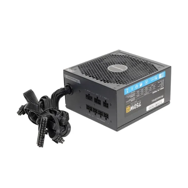 Fuente de Poder PowerSpec - 750W - 80 PLUS Gold - Semi-Modular - ATX