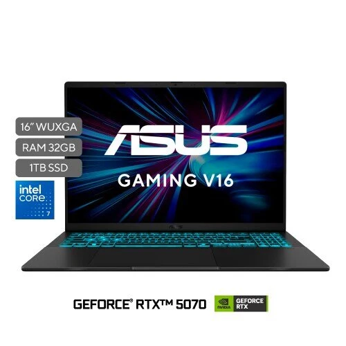 Laptop ASUS V16 V3607VP 16" - Intel Core 7 240H - 32GB - 1TB SSD