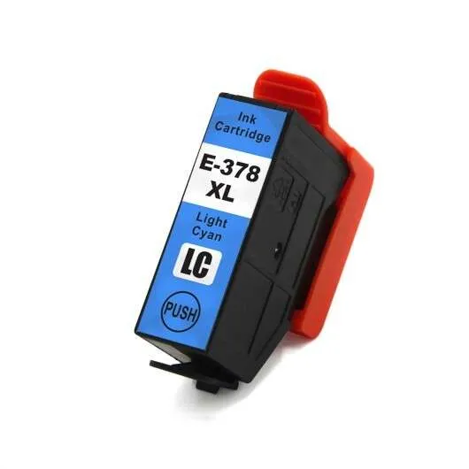 Cartucho compatible Epson 378XL Cyan Light