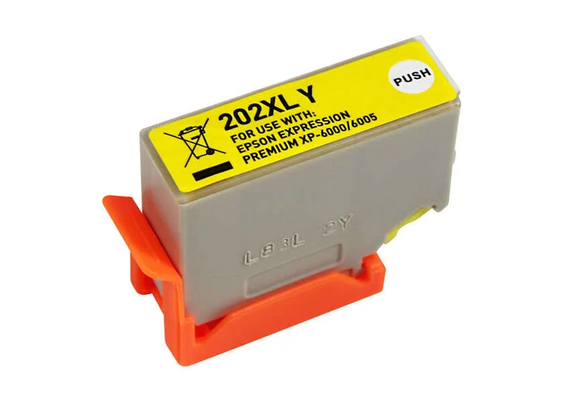 Cartucho compatible Epson 202XL Amarillo