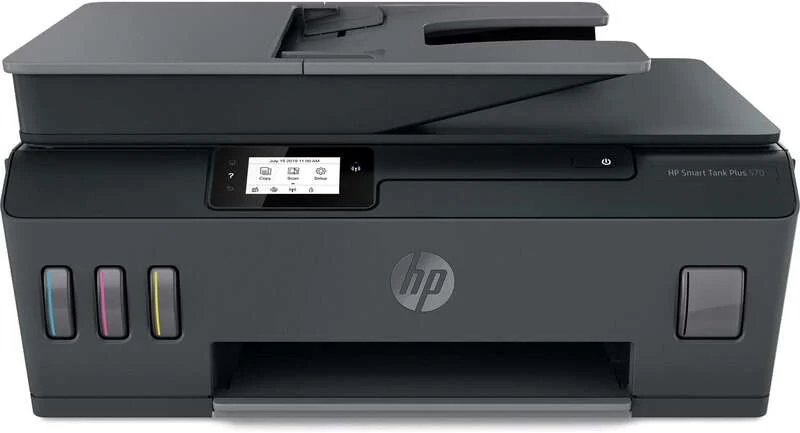 Impresora multifuncional HP Smart Tank Plus 570 Color WiFi 11ppm con funcionalidades avanzadas