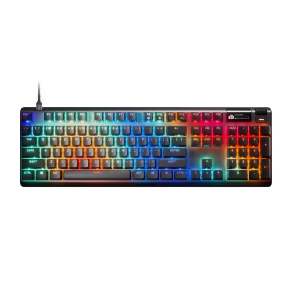 Teclado Magnetico Hall Effect SteelSeries Apex Pro Gen 3 Gaming, Negro