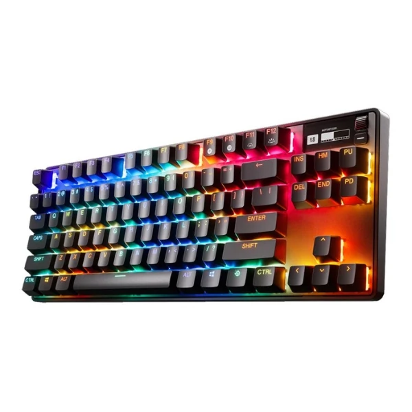Teclado Magnético Hall Effect SteelSeries Apex Pro TKL Wireless Gen 3 Negro OLED