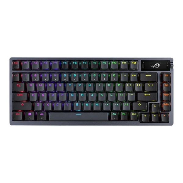Teclado Gaming Mecánico Inalámbrico ASUS ROG Azoth 75 Negro OLED Tri-Mode
