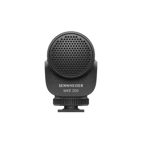 Micrófono Sennheiser MKE 200 Condenser Microphone for Cameras and Mobile Devices - Black