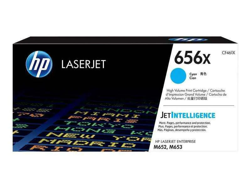 HP CF461X Cyan Tóner Original - 656X