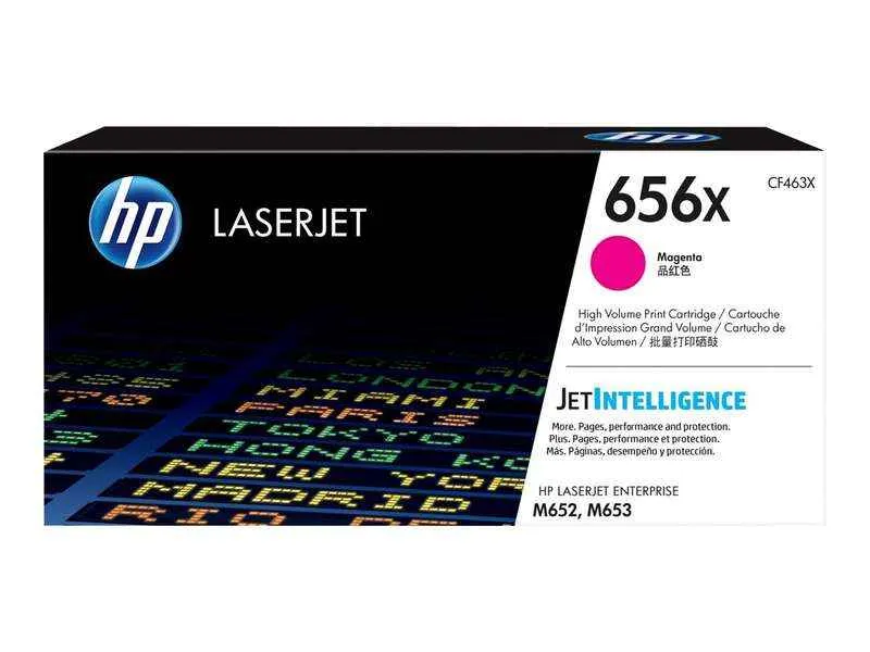 HP CF463X Magenta Tóner Original - 656X