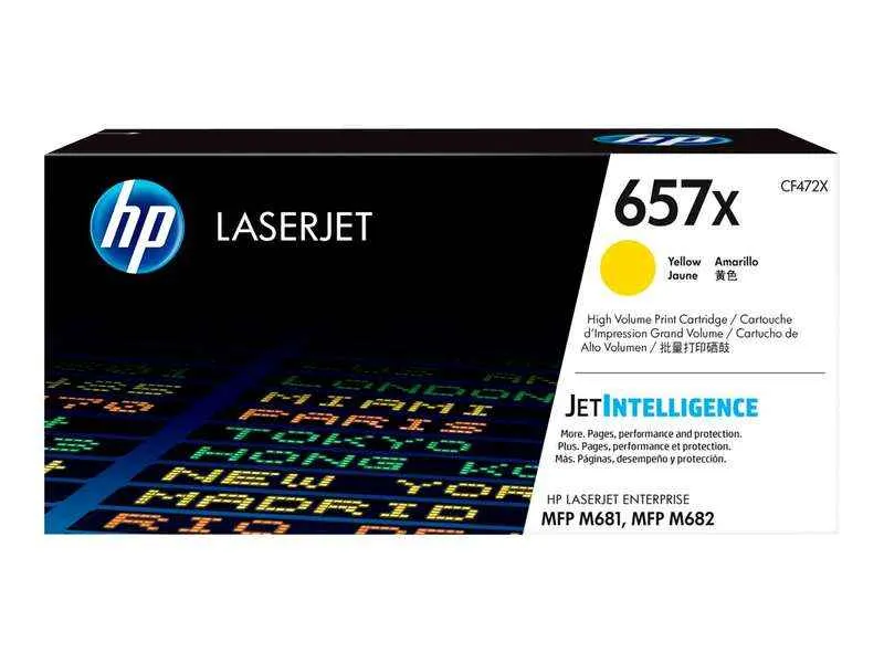HP CF472X Amarillo Tóner Original - 657X