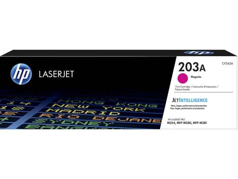 HP CF543A Magenta Tóner Original - 203A