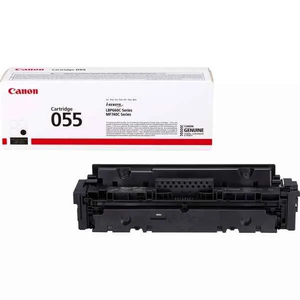 Canon 055 Negro Tóner Original - 3016C002