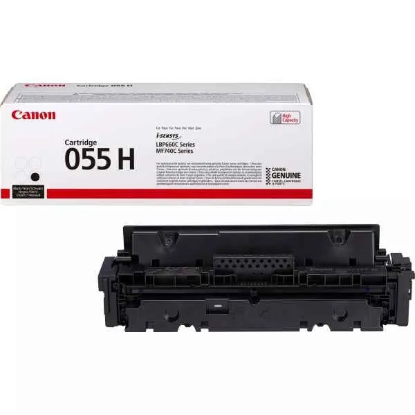 Canon 055H Negro Tóner Original - 3020C002