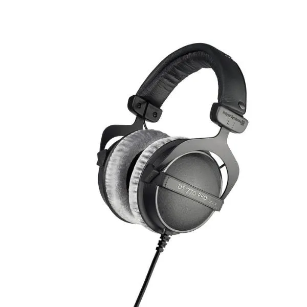Audífono beyerdynamic DT 770 PRO Studio Mixing Passive Noise Cancelling Closed-back 250 Ohm Headphones - Gris - 459046