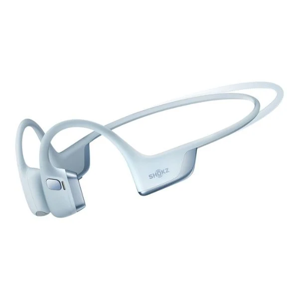 Audífono Shokz OpenRun Pro 2 Mini Hybrid Bone Conduction Open-Ear Wireless Bluetooth Headphones - Azul Celeste - S821-MN-BL-US