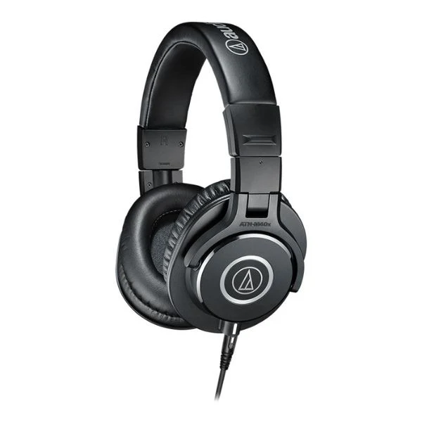 Audífono Audio-Technica ATH-M40x - Profesional con Cable - Over Ear - Negro - ATH-M40X
