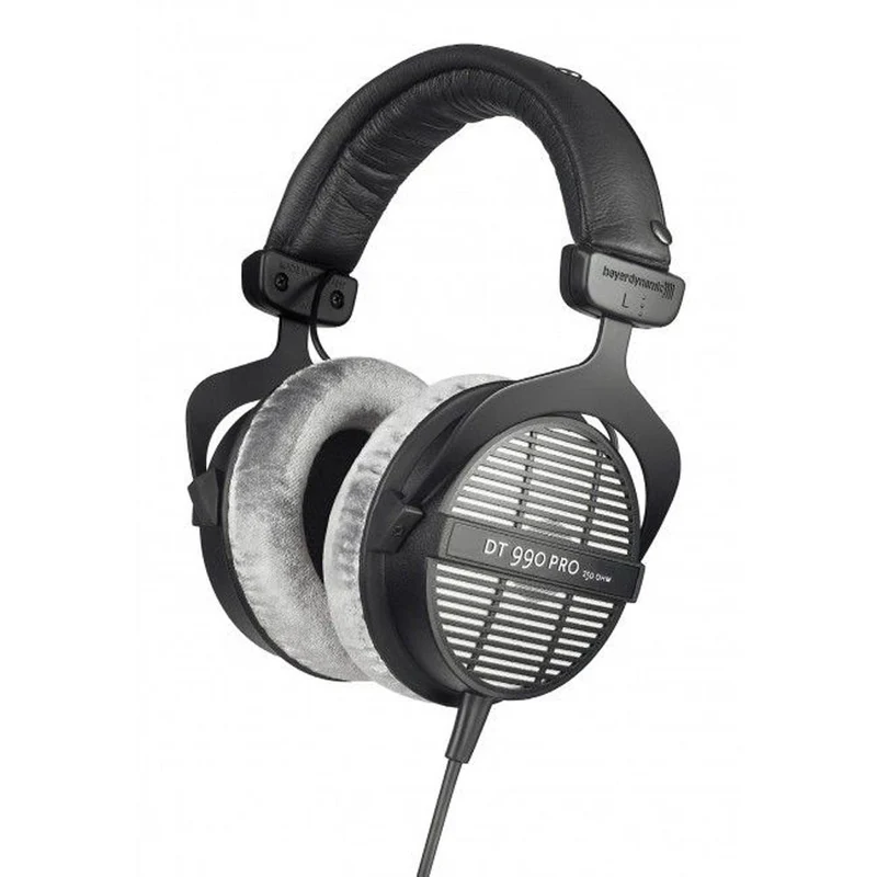 Audífono Beyerdynamic DT 990 Pro 250 Ohm - Abierto de Estudio - Over Ear - Negro - 459038