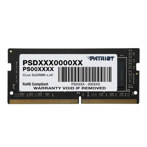 Memoria RAM Patriot Signature Series 16GB DDR4-3200 SO-DIMM - PC4-25600 CL22 - PSD416G32002S