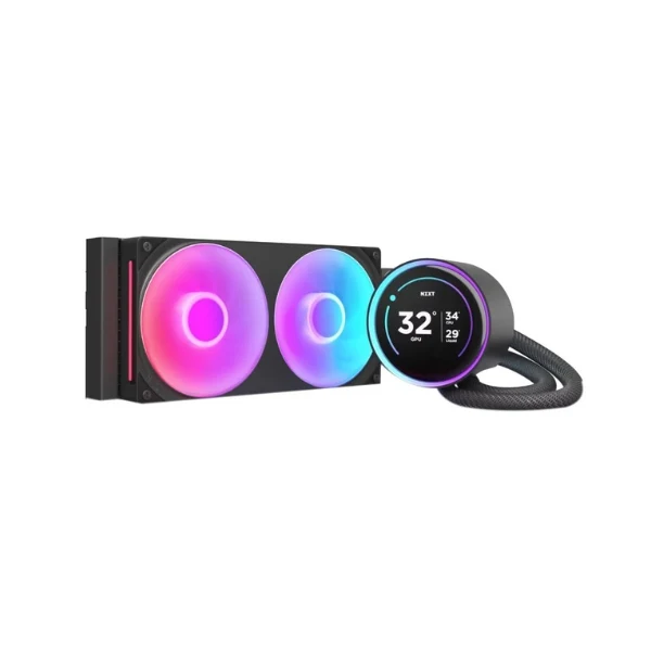 Enfriador Líquido NZXT Kraken Elite RGB 240mm All in One – Negro