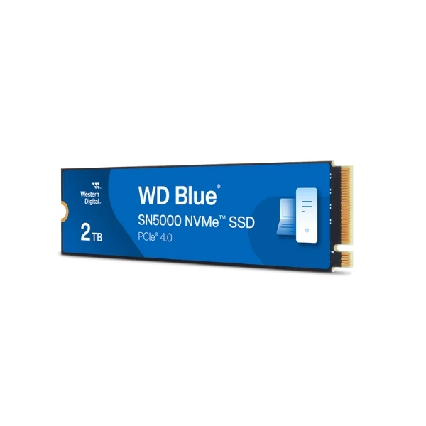 Disco Duro SSD WD Blue SN5000 2TB 3D TLC NAND PCIe Gen 4 x4 NVMe M.2