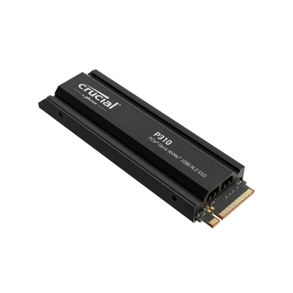 Disco Duro SSD Crucial P310 2TB 3D NAND Flash PCIe Gen 4 x4 NVMe M.2 con Heatsink