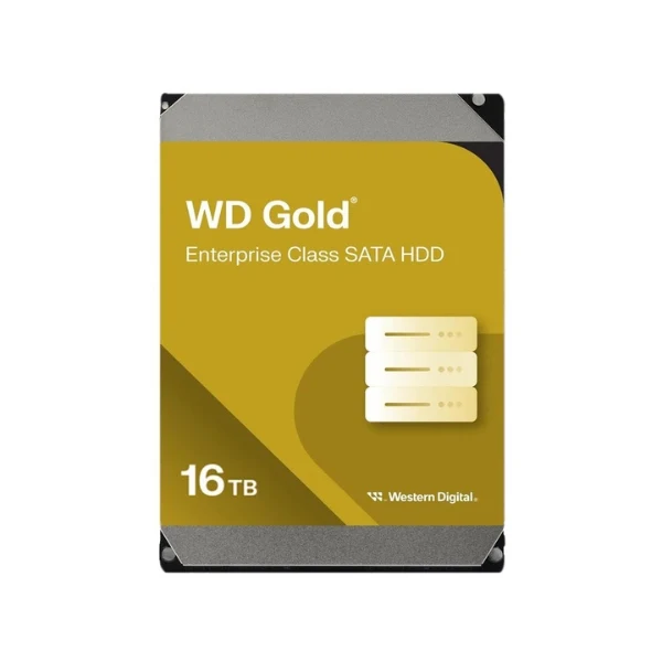 Disco Duro HDD WD Gold 16TB 7200 RPM 512MB SATA III 6Gb/s