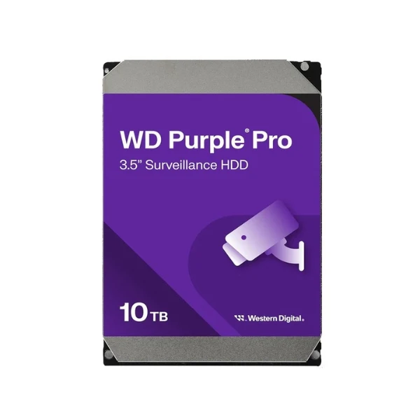 Disco Duro HDD WD Purple Pro 10TB 7200 RPM Cache 512MB SATA III 6Gb/s 3.5"