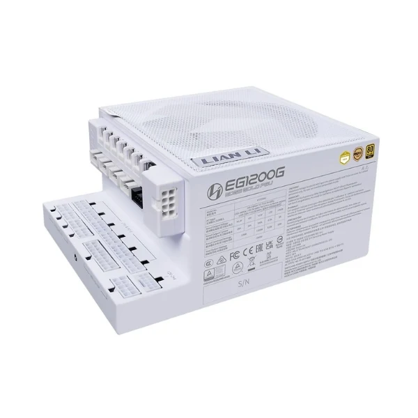 Fuente de Poder Lian Li EDGE GOLD - 1200W - 80 PLUS Gold - Modular - ATX - White