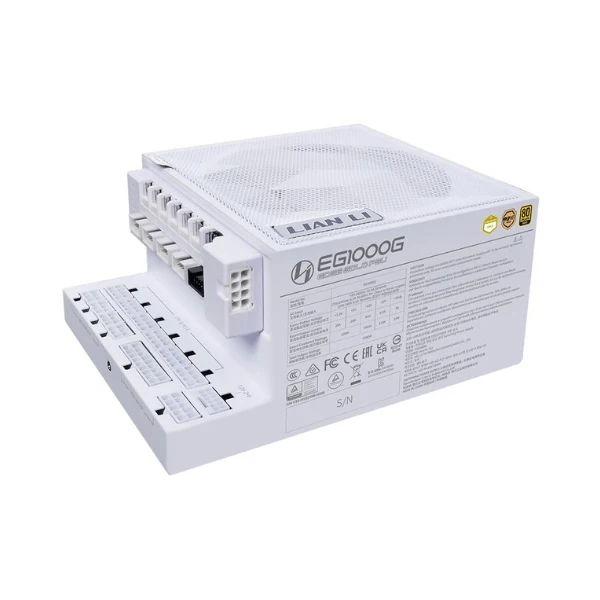 Fuente de Poder Lian Li EDGE GOLD - 1000W - 80 PLUS Gold - Modular - ATX - White