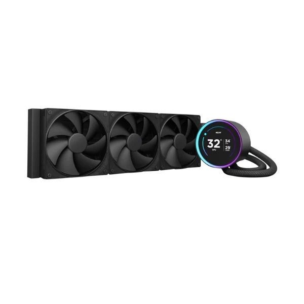 Enfriador Líquido NZXT Elite 360mm All in One – Negro