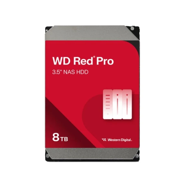 Disco Duro HDD WD Red Pro 8TB 7200 RPM Cache 256MB SATA III 6Gb/s 3.5"