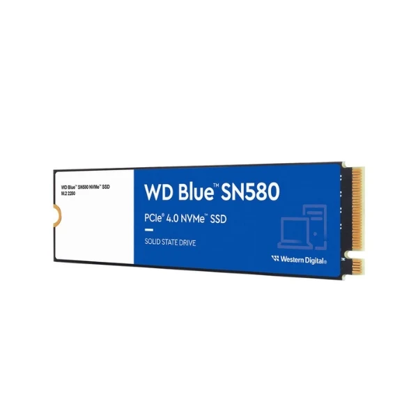 Disco Duro SSD WD Blue SN580 2TB WDC TLC NAND PCIe Gen 4 x4 NVMe M.2