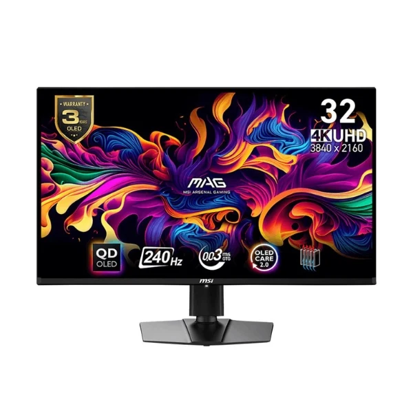 Monitor MSI MAG 321UPX QD-OLED - 31,5" 4K UHD - (3840 x 2160) QD-OLED - 240 Hz