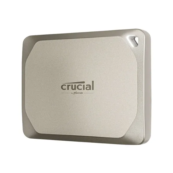 Disco Duro SSD Externo Crucial X9 Pro for Mac 2TB USB 3.2 Gen 2 Type-C Plata
