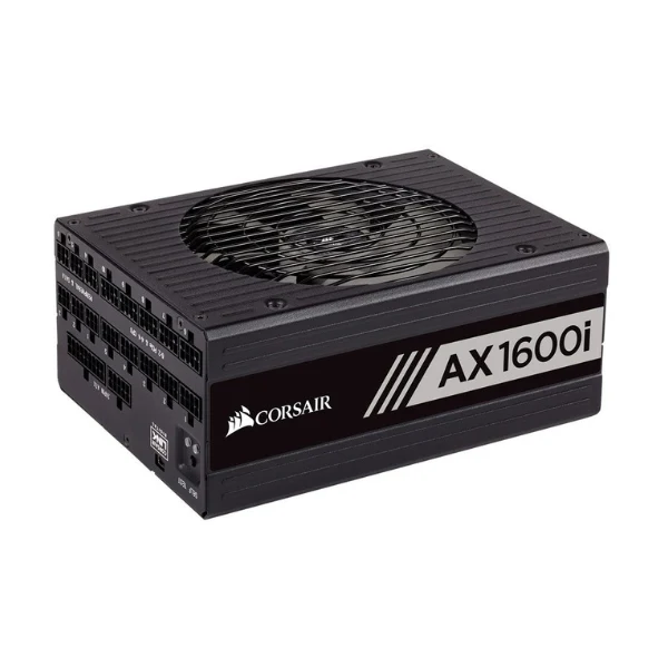 Fuente de Poder Corsair AX1600i - 1600W - 80 PLUS Titanium - Modular - ATX