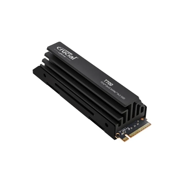 Disco Duro SSD Crucial T700 2TB TLC NAND PCIe Gen 5 x4 NVMe M.2 con Heatsink