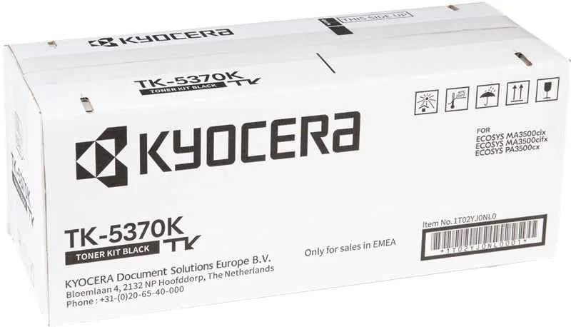 Kyocera TK5370 Negro Tóner Original - 1T02YJ0NL0/TK5370K
