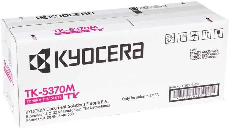 Kyocera TK5370 Magenta Tóner Original - 1T02YJBNL0/TK5370M