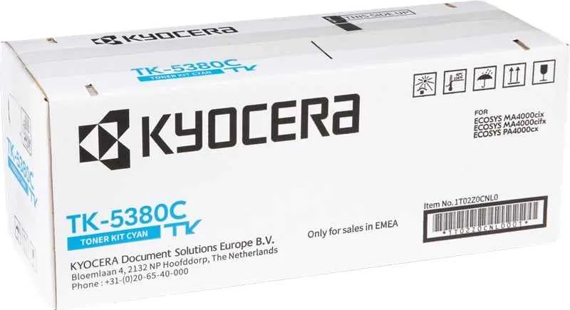 Kyocera TK5380 Cyan Tóner Original - 1T02Z0CNL0/TK5380C