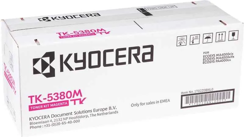 Kyocera TK5380 Magenta Tóner Original - 1T02Z0BNL0/TK5380M