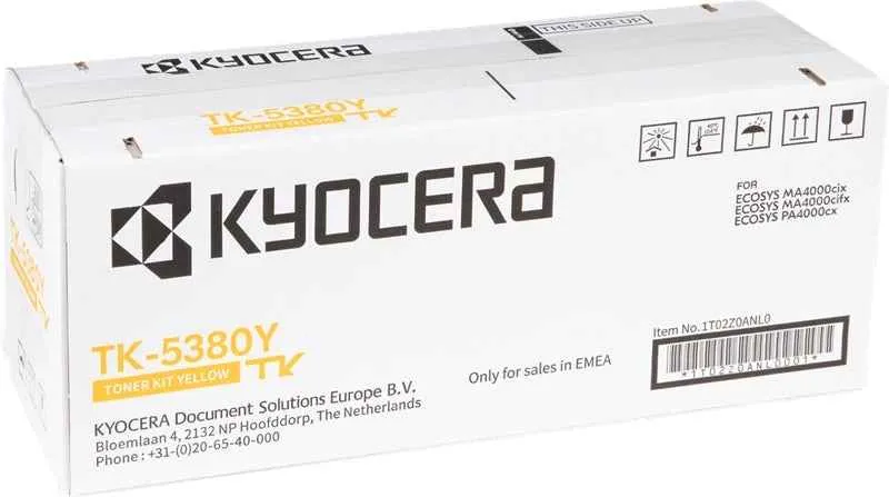 Kyocera TK5380 Amarillo Tóner Original - 1T02Z0ANL0/TK5380Y